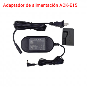 Adaptador de alimentación ACK-E15